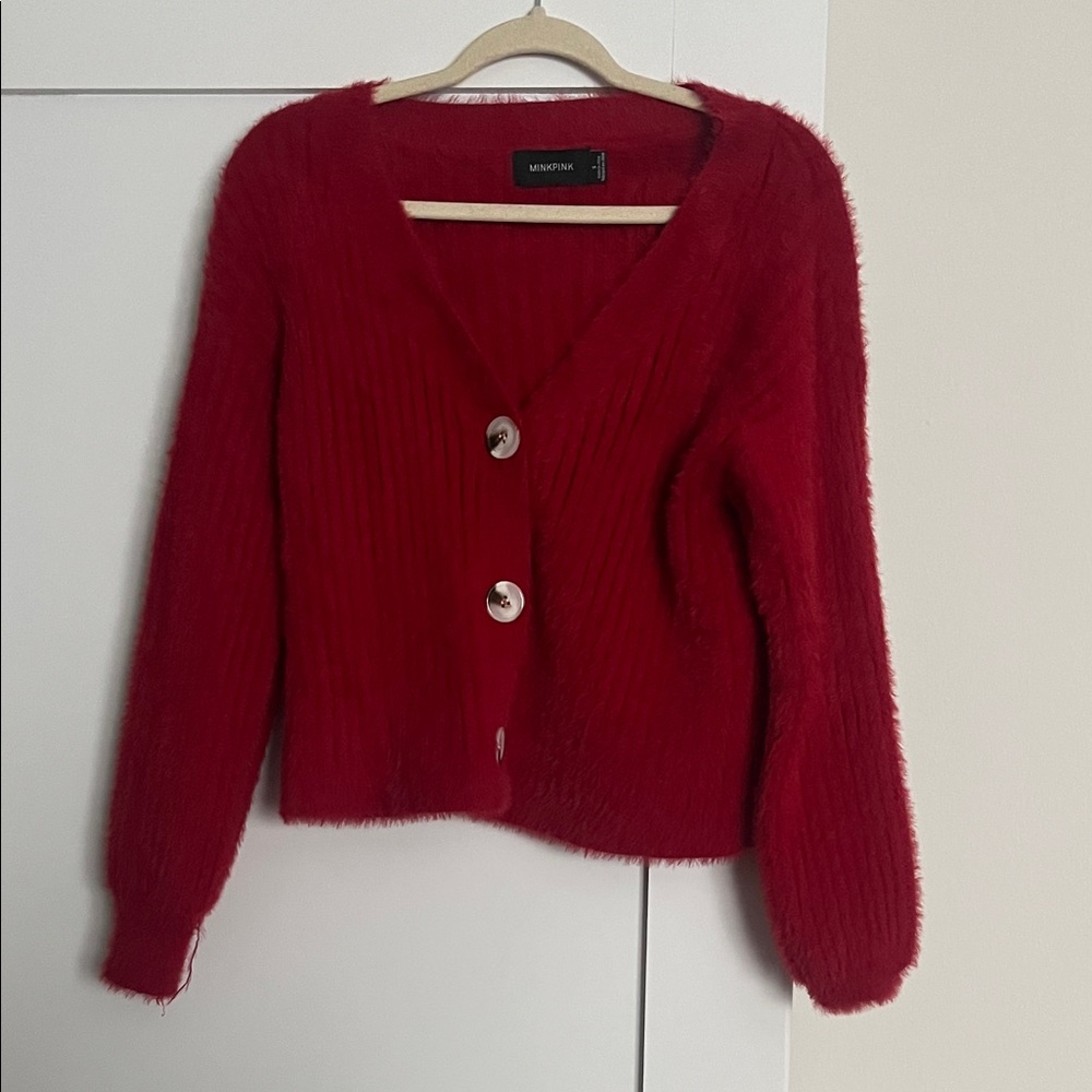 Red Cardigan